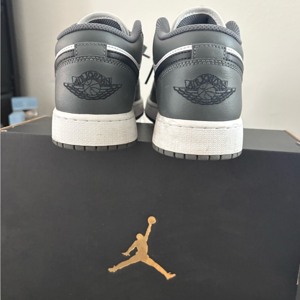 Nike Air Jordan Black and White Sneakers - Picture 3 of 3